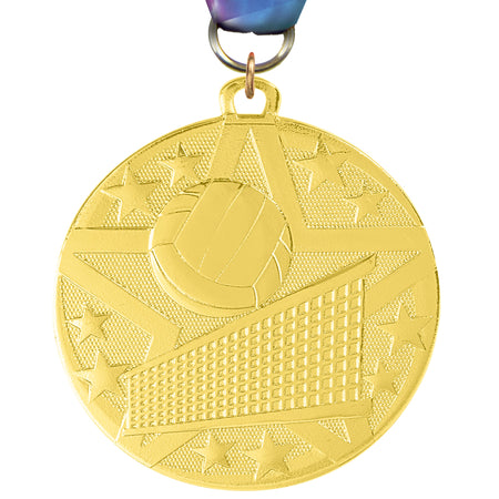 2" Volleyball Bright Superstar Medal [MJSS2-VB]