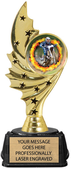 Streamer Color Insert Trophy on Synthetic Regal Base [TRGi-J98]