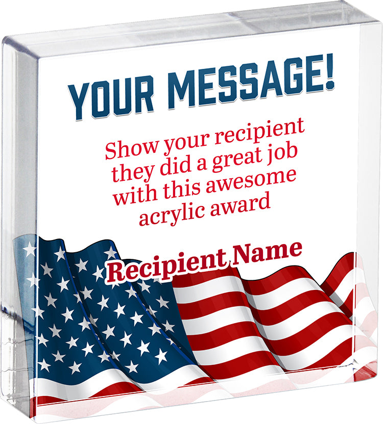 Acrylic Full Color Square- 4 inch [ASQR-4-FC]