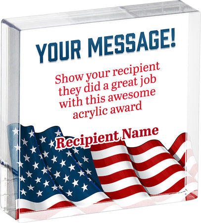 Acrylic Full Color Square- 4 inch [ASQR-4-FC]