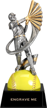 Softball Motion Xtreme Resin Trophy