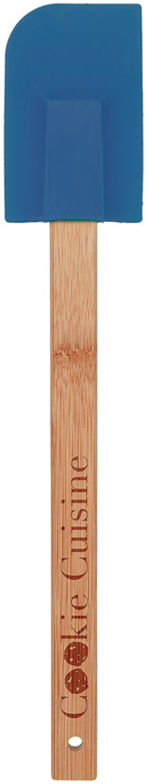 Silicone Spatula with Bamboo Handles- Blue [SPTJ11-BLU]