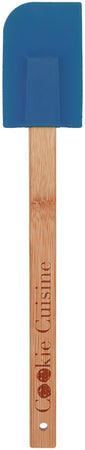 Silicone Spatula with Bamboo Handles- Blue [SPTJ11-BLU]
