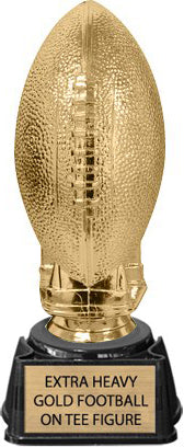 Football on Tee Figure on Regal Base - 7.5"  [TRGLFBT]