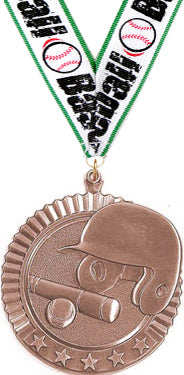 Baseball 5 Star Medal- Bronze [MP36-BS-B]
