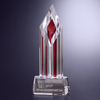Halifax Ruby Crystal Award - 9 inch [CD7190-9]