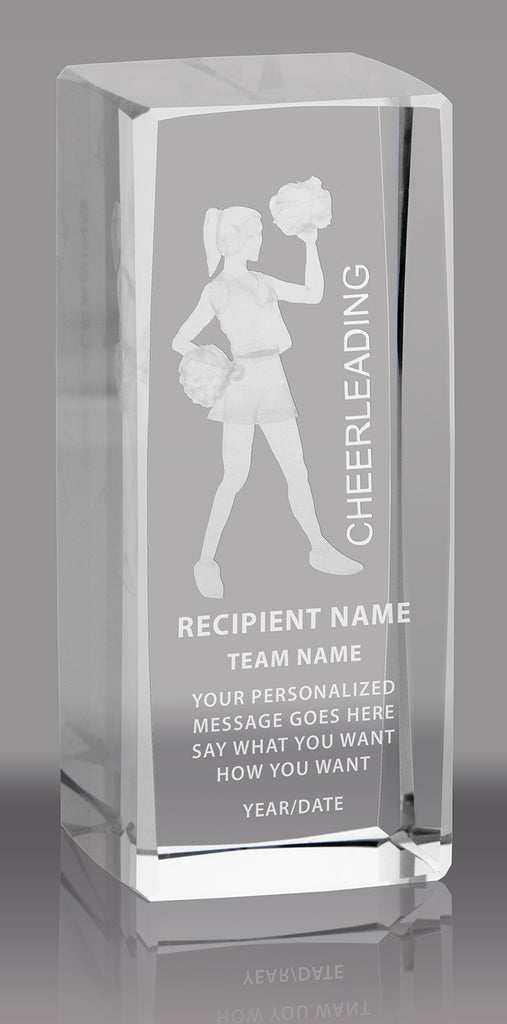 Cheer 3D Laser Sport Crystal [CMSPRT-CH]