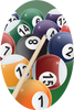 Billiards Oval Insert [OV-1745]