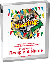 Auto & Racing Vibrix Acrylic Awards [3/4 inch thick]