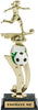 Soccer Color Scene Trophy - Female [TSPB-SCF]