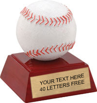 Baseball Color Theme Resin Trophy [RCT4-BS]