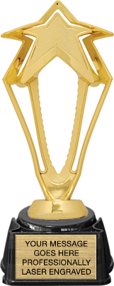 3D Rising Star Trophy - 7.75" [TRG3DSTR-7]