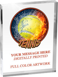 Tennis Vibrix Acrylic Award [ACB68V-TN]