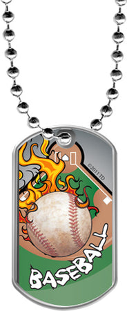 Baseball Dog Tags [DTLAM2-BS]