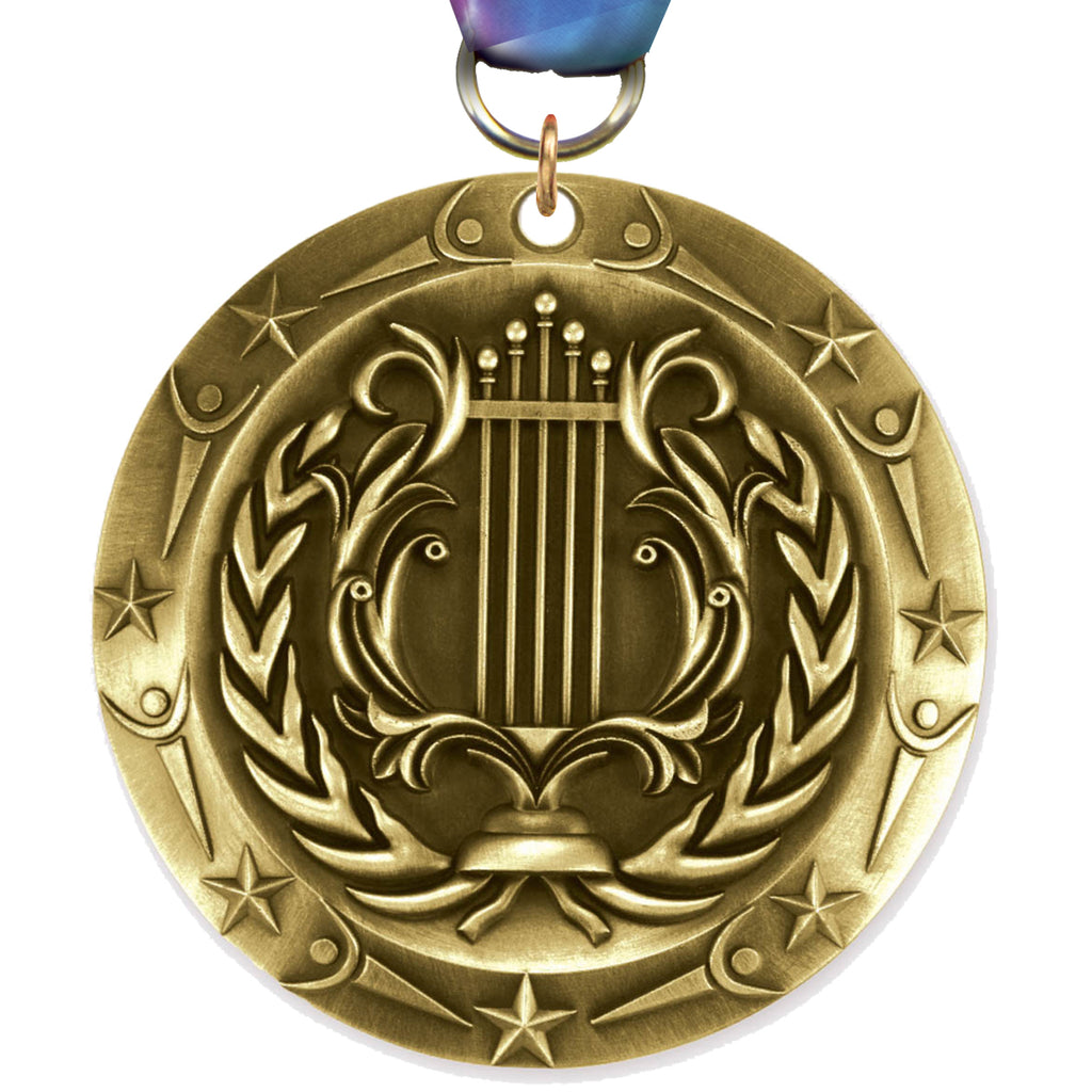 3" Music World Class Medal [MSWC3-MC]