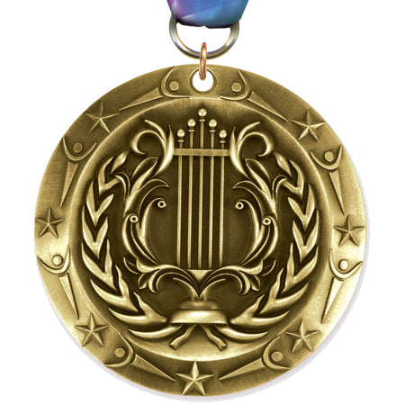 3" Music World Class Medal [MSWC3-MC]