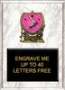 Gymnastics Sport Shield Plaque [PSHLD79-GG]