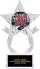 Krystal Clear Acrylic Star Ice Award w/ Custom Insert [iXD7]