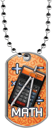 Math Dog Tags [DTLAM2-MT]