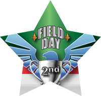 Field Day- 2nd Place Eagle Star Insert [ST-1372]