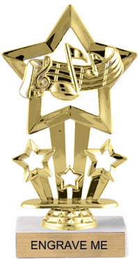 Music Shooting Star Trophy [TC7S-MC]