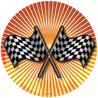 Auto/ Racing Flags Insert [BTD-1562]