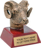 Ram Mascot Resin Themes Trophy [S476]