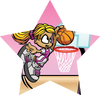 Basketball: Female Pee-Wee Star Insert [ST-3417]
