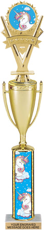 Exclusive Unicorn Cup Insert Trophy - 17 inch [TC17i-UNCRN-Z]