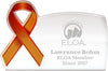 Orange Awareness Ribbon Acrylic Award [ARBRIB-ORG]