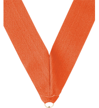 7/8 x 30 in. Orange Neck Ribbon [NKRB-1027]