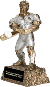 Baseball Monster Resin Trophy [MNST6-BS]