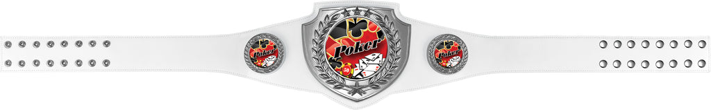Poker Champion Shield Award Belt [CAB-51-PK]