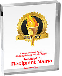 Victory Vibrix Acrylic Awards [3/4 inch thick]