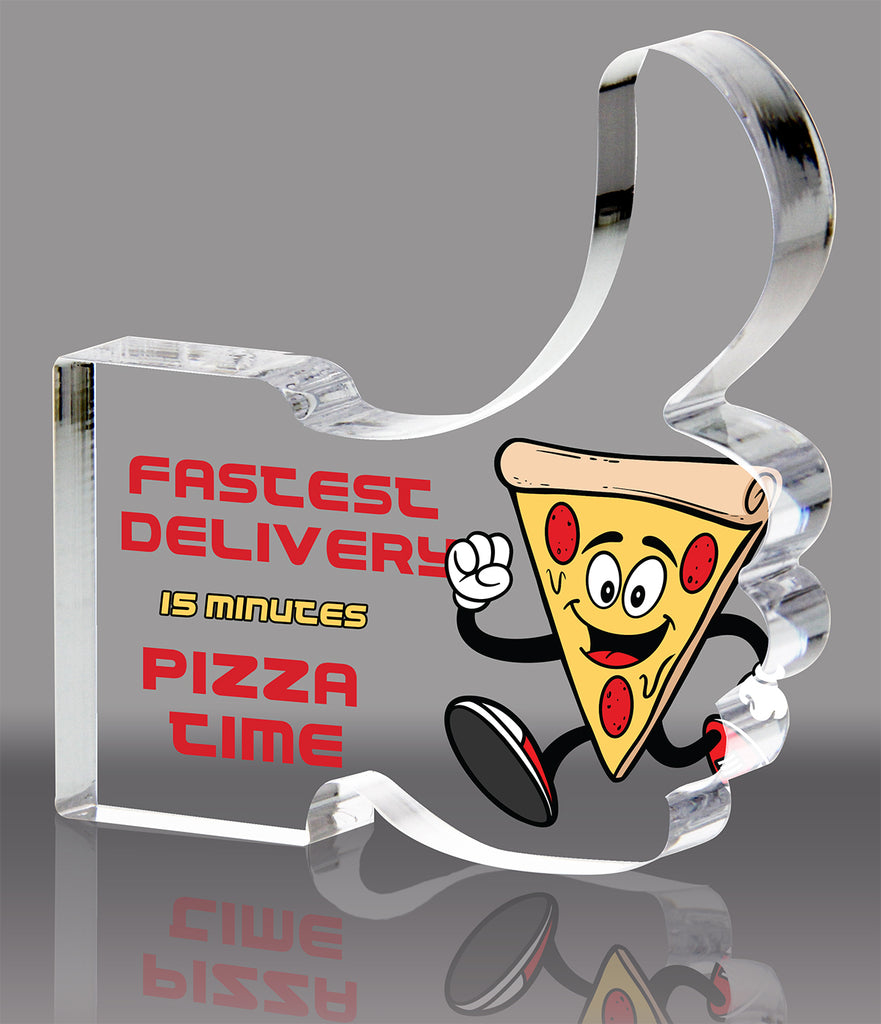 Comic Thumbs Up Full Color Acrylic Block- 6.25 inch [A75THM-6-FC-Q]