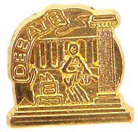 Debate Chenille Pin [PCH-43]