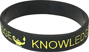 Knowledge Silicone Wrist Band [BJTB-KN]