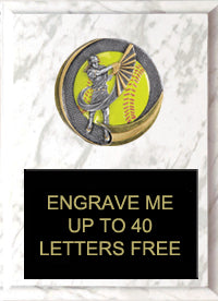 Softball Motion Xtreme Plaque [PMX79-SB]