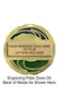 Gymnastics Epoxy Color Medal - Gold [MEC2-GG-G]