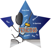 Fencing- Kid Star Insert [ST-1072]