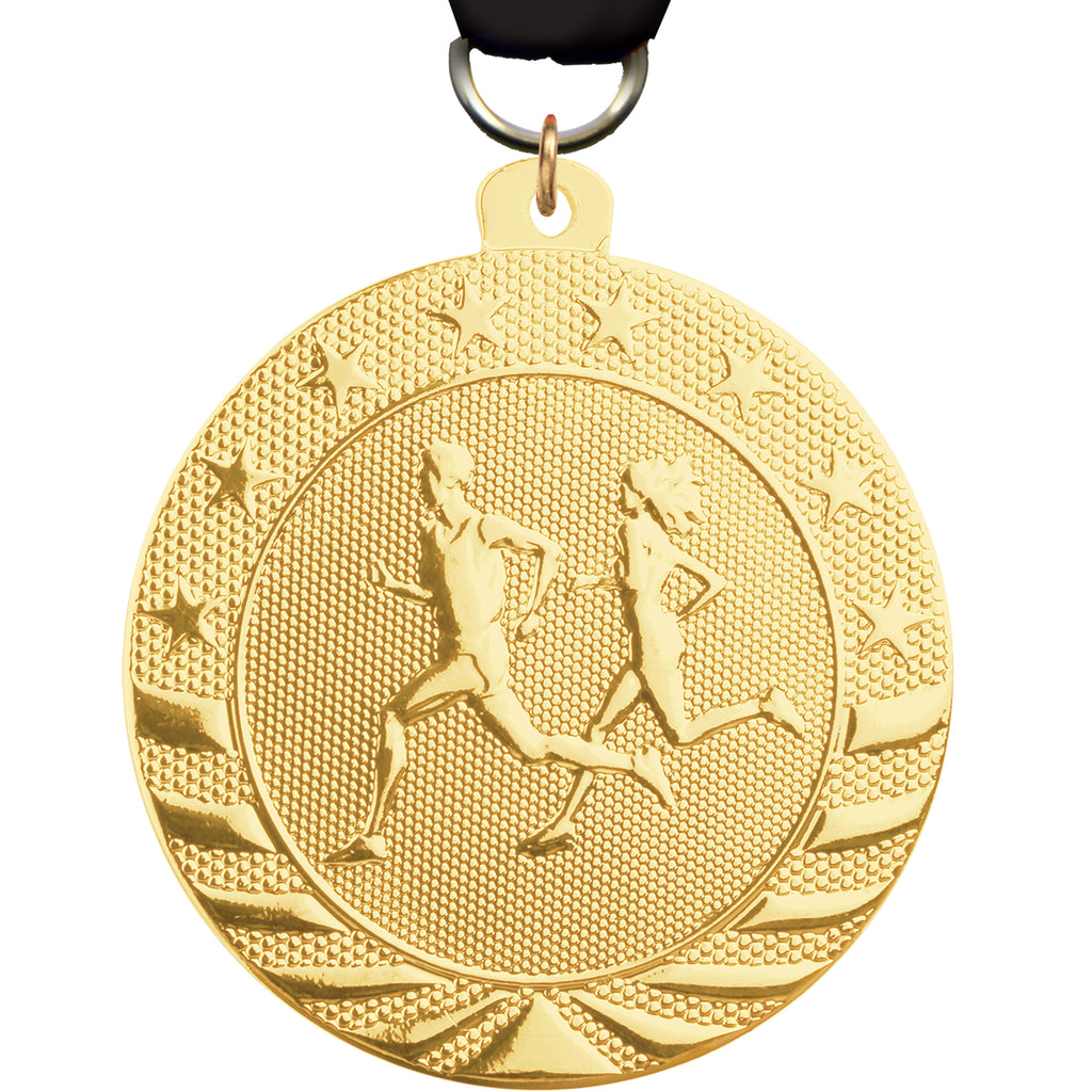 2" Cross Country Starbrite Medal [MJSB2-CC]