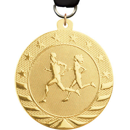 2" Cross Country Starbrite Medal [MJSB2-CC]