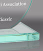 Eclipse Jade Crystal Award - 4.5 inch [GJM5034]