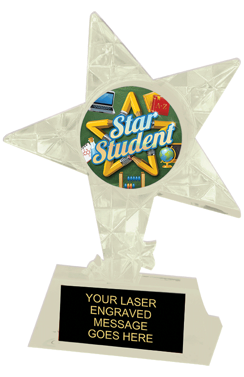 Exclusive Krystal Ice Glow-in-the-Dark Star  [i3STRGLW]