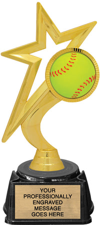 Softball Gold Star Trophy [TGS7-SB]