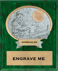 Coast Guard Sport Legend Oval Plaque [P10SLO8-CG]