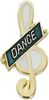 Dance G Clef Enameled Pin [PCM-MC-CLF-84]