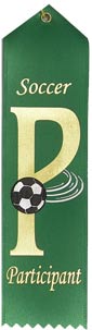 Soccer Particpant Event Ribbon [R8SER-SC-PART]