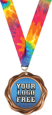 Custom Fusion Insert Medal- Bronze [MXPFUS3-B]