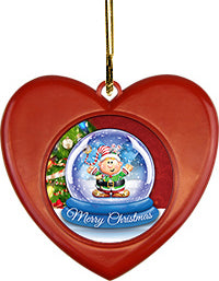 Red Heart Insert Ornament [M3HRT-RED-ORN]